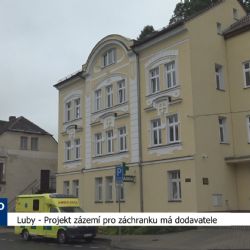 Luby: Projekt zázemí pro záchranku má dodavatele (TV Západ)