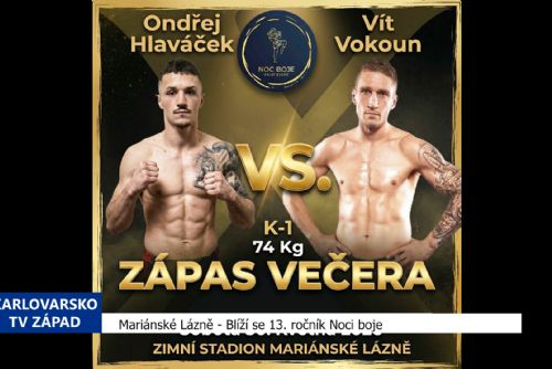obrázek:Mariánské Lázně: Blíží se 13. ročník Noci boje (TV Západ)