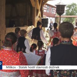 Milíkov: Statek hostil slavnosti dožínek (TV Západ)
