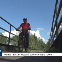 Odrava: Lávka v Mostově bude nahrazena novou (TV Západ)