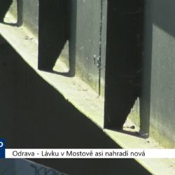 Odrava: Lávku v Mostově asi nahradí nová (TV Západ)