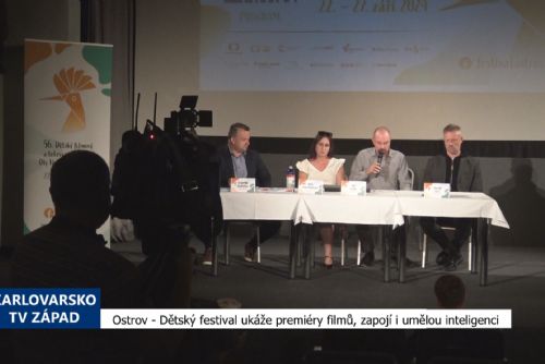 Foto: Ostrov: Dětský festival ukáže premiéry filmů, zapojí i umělou inteligenci (TV Západ)