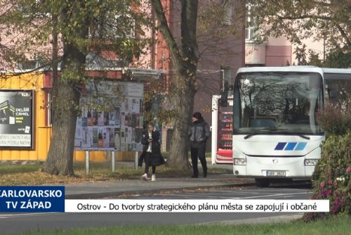 Foto: Ostrov: Do tvorby strategického plánu města se zapojují i občané (TV Západ)