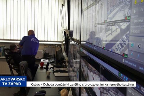 obrázek:Ostrov: Dohoda pomůže Hroznětínu s kamerovým systémem (TV Západ)