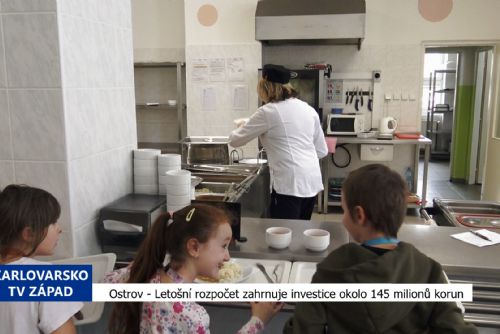 obrázek:Ostrov: Letošní rozpočet zahrnuje investice okolo 145 milionů korun (TV Západ)