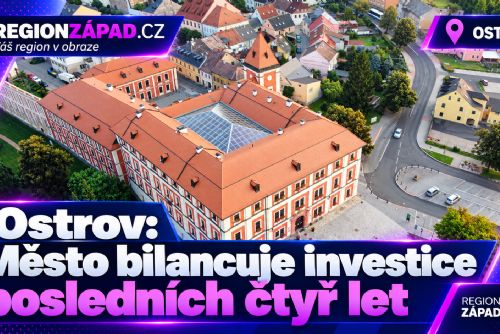 obrázek:Ostrov: Město bilancuje investice posledních čtyř let (TV Západ)