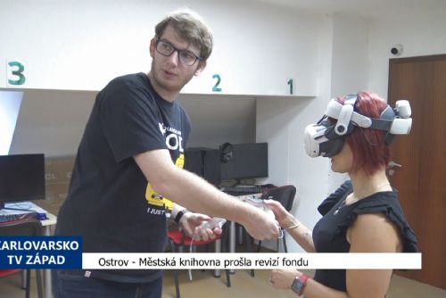 obrázek:Ostrov: Městská knihovna prošla revizí fondu (TV Západ)