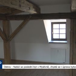 Ostrov: Nabízí se poslední byt v Myslivně, chystá se i úprava bytové politiky (TV Západ)