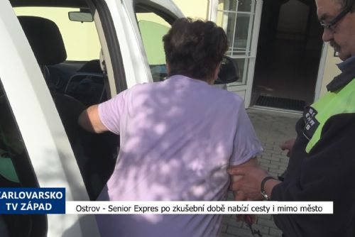 Foto: Ostrov: Senior Expres po zkušební době nabízí cesty i mimo město (TV Západ)