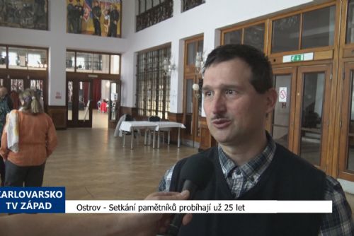 obrázek:Ostrov: Setkání pamětníků probíhají již 25 let (TV Západ)