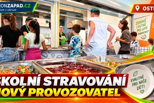 obrázek:Ostrov: Školní stravování přebral nový provozovatel (TV Západ)