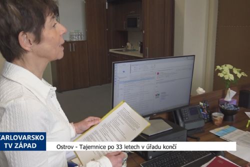 Foto: Ostrov: Tajemnice po 33 letech v úřadu končí (TV Západ)