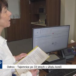 Ostrov: Tajemnice po 33 letech v úřadu končí (TV Západ)
