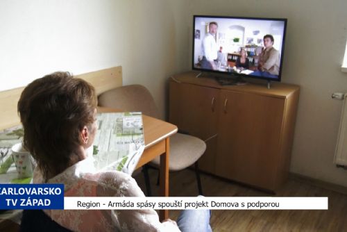 obrázek:Region: Armáda spásy spouští projekt Domov s podporou (TV Západ)
