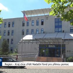 Region: Kraj chce zřídit Nadační fond pro přímou pomoc (TV Západ)