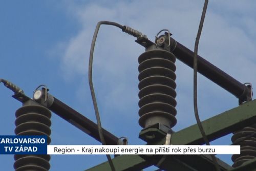 Foto: Region: Kraj nakoupí energie na příští rok přes burzu (TV Západ)