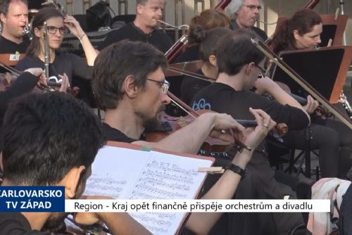 obrázek:Region: Kraj opět finančně přispěje orchestrům a divadlu (TV Západ)