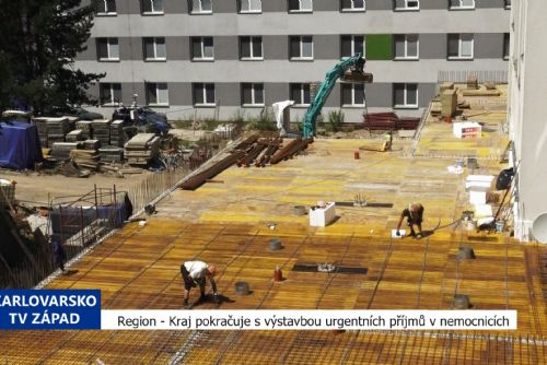 obrázek:Region: Kraj pokračuje s výstavbou urgentních příjmů (TV Západ)