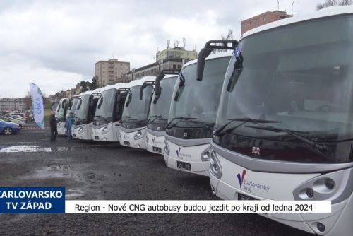 obrázek:Region: Nové CNG autobusy začnou jezdit v kraji od ledna 2024 (TV Západ)