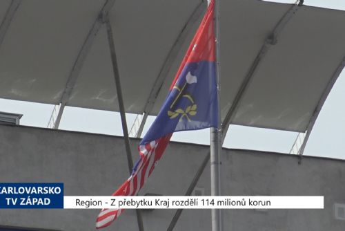 Foto: Region: Z přebytku Kraj rozdělí 114 milionů korun (TV Západ)