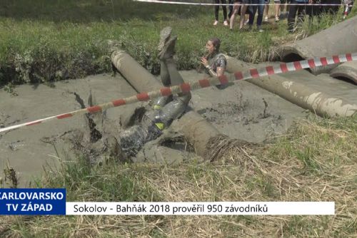 Foto: Sokolov: Bahňák 2018 prověřil 950 závodníků (TV Západ)