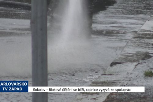 Foto: Sokolov: Blokové čištění se blíží, radnice vyzývá ke spolupráci (TV Západ)