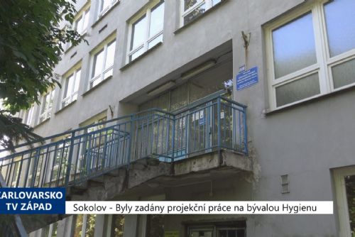 Foto: Sokolov: Byly zadány projekční práce na bývalou Hygienu (TV Západ)