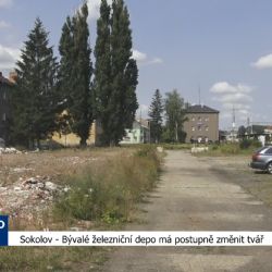 Sokolov: Bývalé železniční depo má postupně změnit tvář (TV Západ)