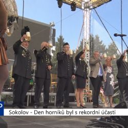 Sokolov: Den Horníků byl s rekordní účastí (TV Západ)