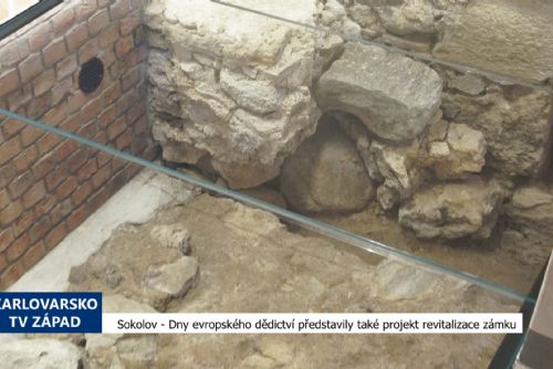 obrázek:Sokolov: Dny evropského dědictví představily také projekt revitalizace zámku (TV Západ)