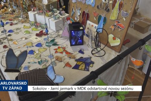 obrázek:Sokolov: Jarní jarmark v MDK odstartoval novou sezónu (TV Západ)