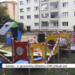 Sokolov: K upravenému dětskému hřišti přibude plot (TV Západ)