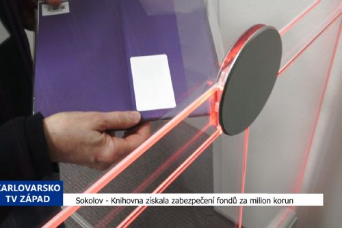 obrázek:Sokolov: Knihovna získala zabezpečení fondů za milion korun (TV Západ)