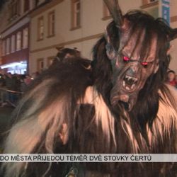 Sokolov: Městem projdou téměř dvě stovky čertů (TV Západ)