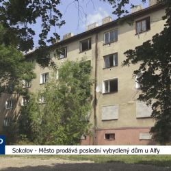 Sokolov: Město prodává poslední vybydlený dům u Alfy (TV Západ)