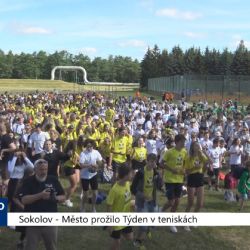 Sokolov: Město prožilo Týden v teniskách (TV Západ)