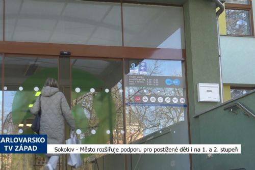 Foto: Sokolov: Město rozšiřuje podporu pro postižené děti i na 1. a 2. stupeň (TV Západ)
