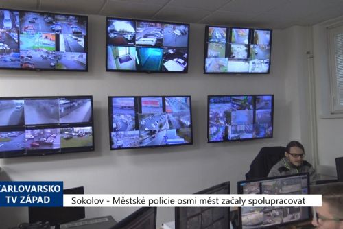 Foto: Sokolov: Městské policie osmi měst začaly spolupracovat (TV Západ)
