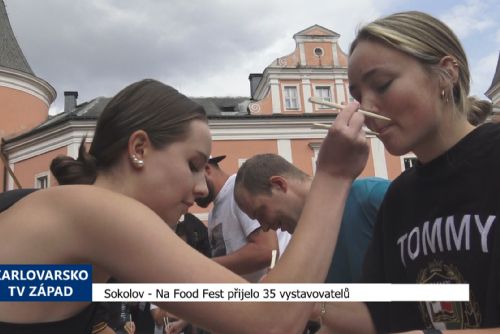 Foto: Sokolov: Na Food fest přijelo 35 vystavovatelů (TV Západ)