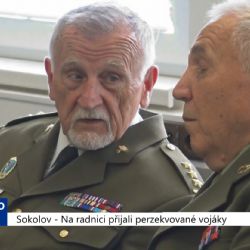 Sokolov: Na radnici přijali perzekvované vojáky (TV Západ)