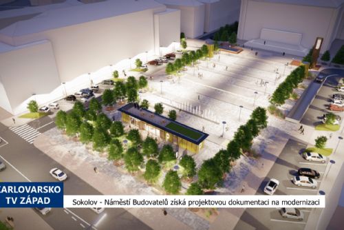 obrázek:Sokolov: Náměstí Budovatelů získá projektovou dokumentaci na modernizaci (TV Západ)