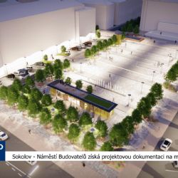 Sokolov: Náměstí Budovatelů získá projektovou dokumentaci na modernizaci (TV Západ)