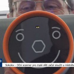 Sokolov: Oční scanner pro malé děti začal sloužit u místního pediatra (TV Západ)