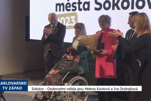 Foto: Sokolov: Osobnostmi města jsou Helena Kavková a Iva Ondrejková (TV Západ)