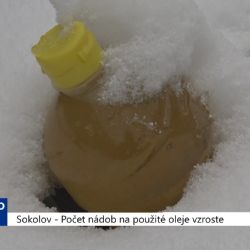 Sokolov: Počet nádob na použité oleje vzroste (TV Západ)