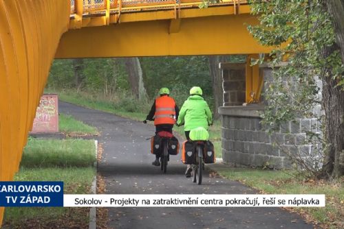 Foto: Sokolov: Projekty na zatraktivnění centra pokračují, řeší se náplavka (TV Západ)