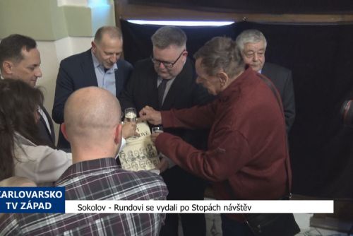 Foto: Sokolov: Rundovi se vydali po Stopách návštěv (TV Západ)