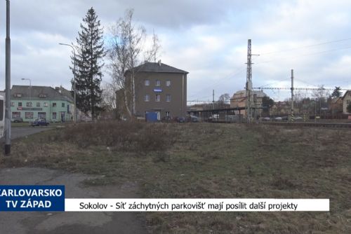 Foto: Sokolov: Síť záchytných parkovišť mají posílit další projekty (TV Západ)