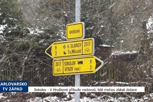 obrázek:Sokolov: V Hruškové přibude vodovod, lidé mohou získat dotace (TV Západ)