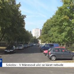 Sokolov: V Mánesově se kácet nebude (TV Západ)